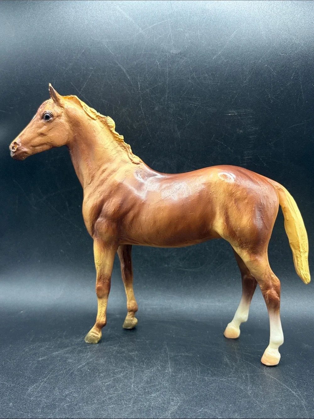 Breyer Molding Co. Vintage Chestnut Brown Duchess Model Horse Figure Western Toy